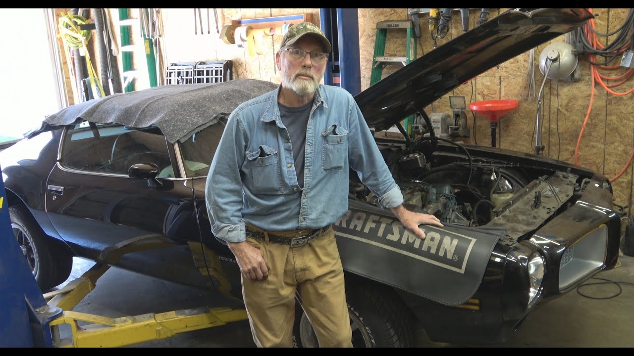 1972 Formula Firebird Engine Removal