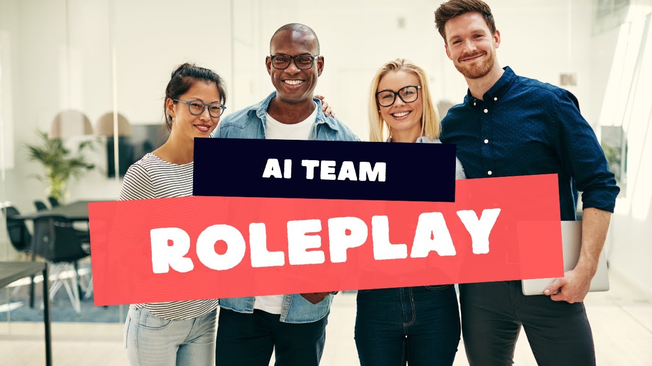World’s First: AI Team Roleplay with Real-Time Video Avatars