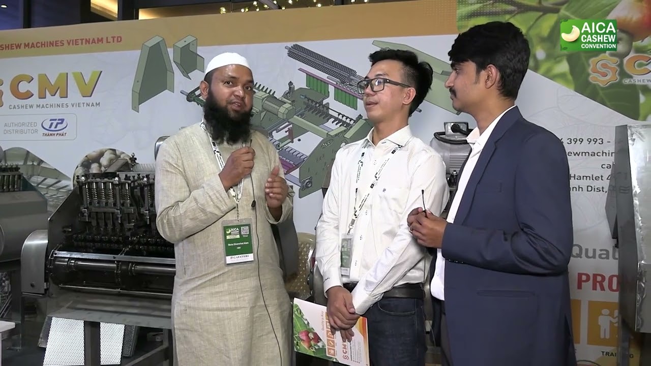 Interview with Mr Ethan Truong & Mohd Shamshad Alam at AICA Cashew Convention 2024, Bengaluru