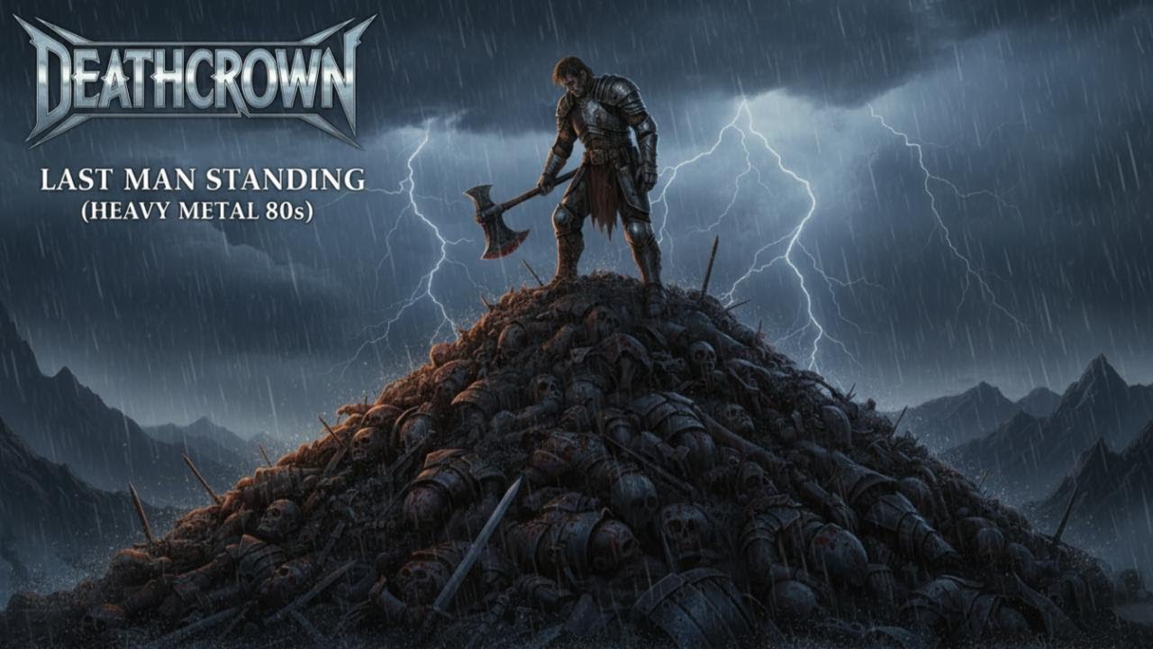 Last Man Standing – DEATHCROWN | 80s Heavy Metal Epic Battle Song