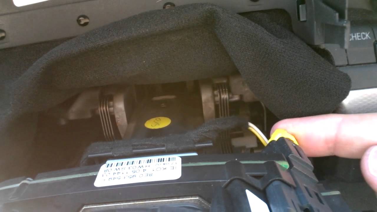 A4 B6 Airbag connection problem.