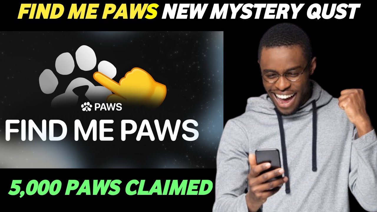 Find Me paws Mystery Quest: Claim 5,000 Paws