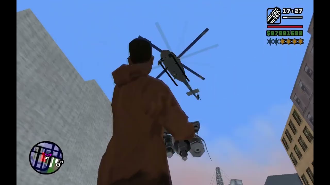GTA Underground 6 Stars Wanted Level Shootout + Mafia Gang War + Tank Rampage