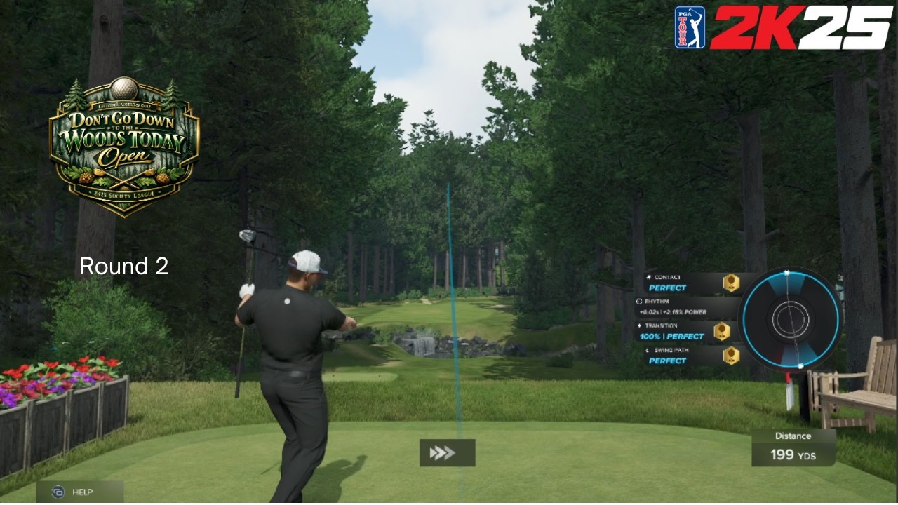 FACING THE COURSE WITH GRIMM DETERMINATION | PGA 2K25