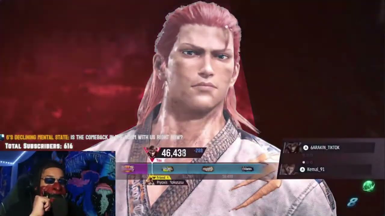 6ARAKIN Not Winning Part 117 + Grown Man Profusely Crying over Tekken