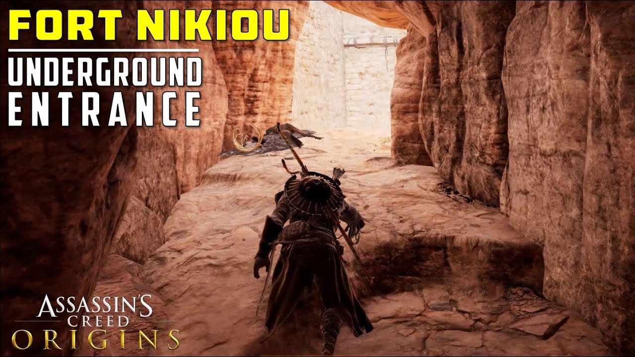 Secret Underground Entrance Location | East Fort Nikiou | The Tax Master | Assassin's Creed: Origins
