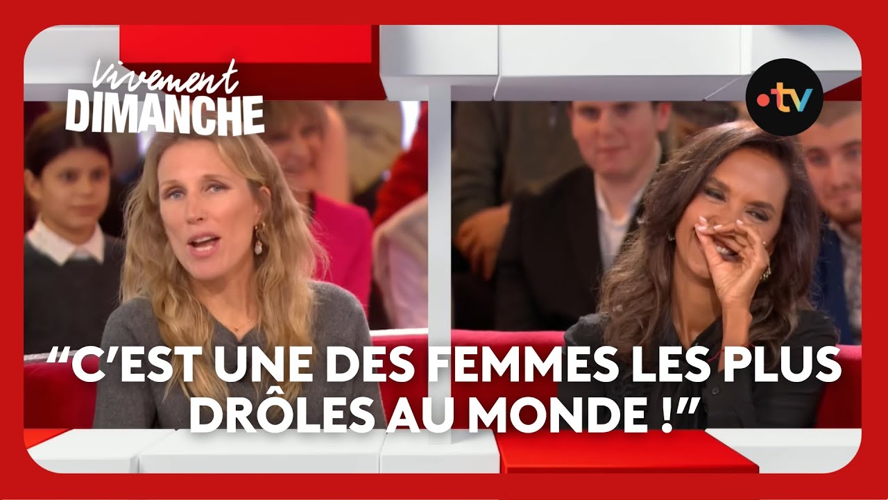 🤣 Agathe Lecaron : cette anecdote qui fait tant rire Karine Le Marchand 😅- Vivement Dimanche