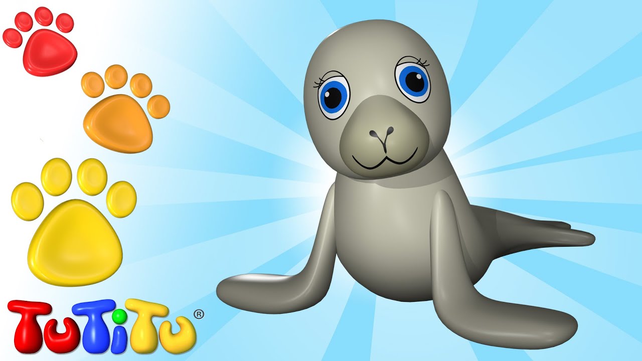 TuTiTu Animals Toy Collection 🌼 Sea Lion and friends Fun and Educational Toy Building for Toddlers