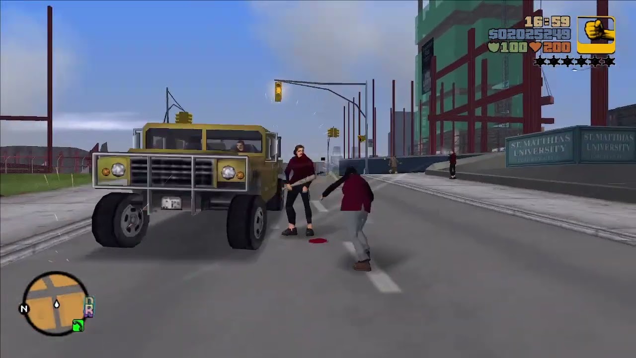 GTA 3 | Peds Riot #18 | Females Only | Liberty Campus (PC)