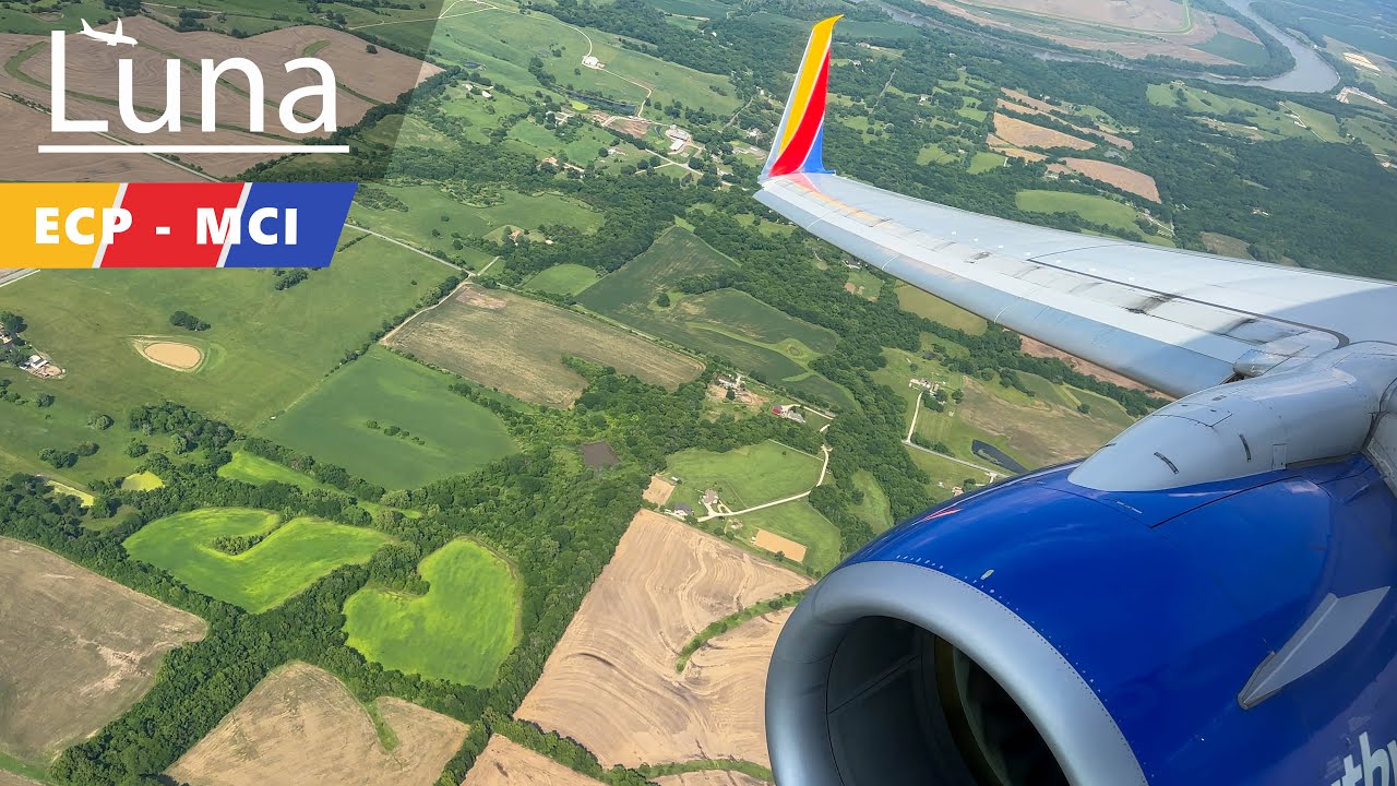 Southwest Airlines Boeing 737-800 Flight From Panama City to Kansas City