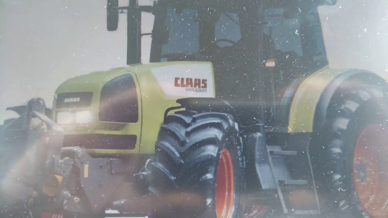 Claas CDS 4x4VCI - Claas Ares diagnose after engine harness repair.