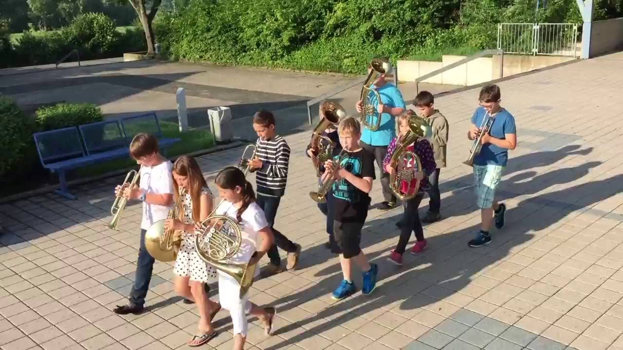 Bläserklasse der Grundschule Uffenheim