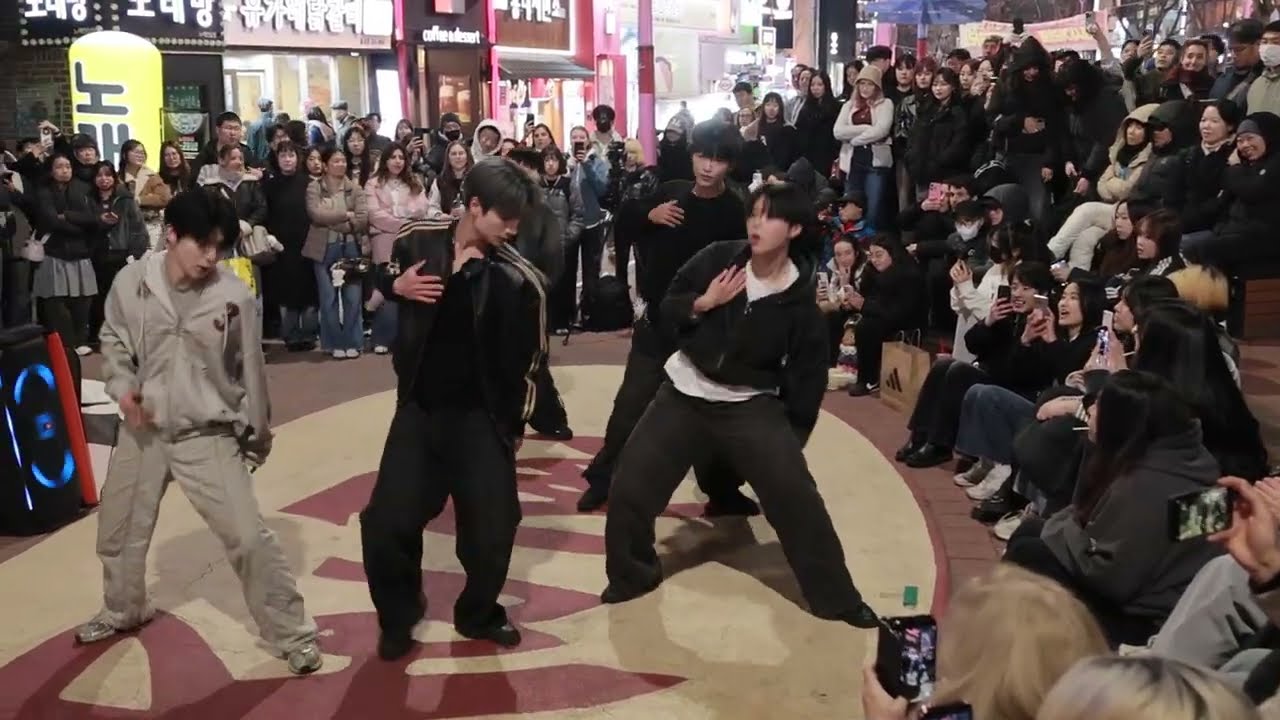KPOP&JHKTV 4k]Mocean in hongdae kpopdance#전야 (前夜) (The Eve)EXO#모션 찬욱홍대케이팝댄스