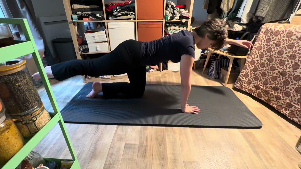Séance de pilâtes pour maman full body 