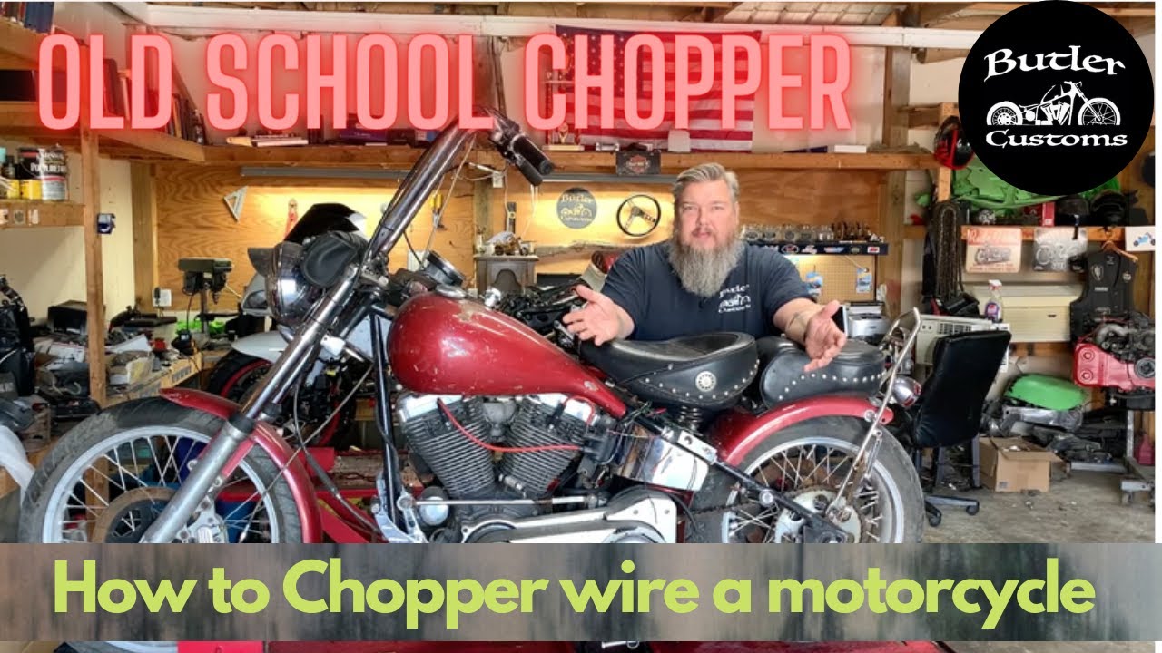 How to Chopper Wire a Motorcycle