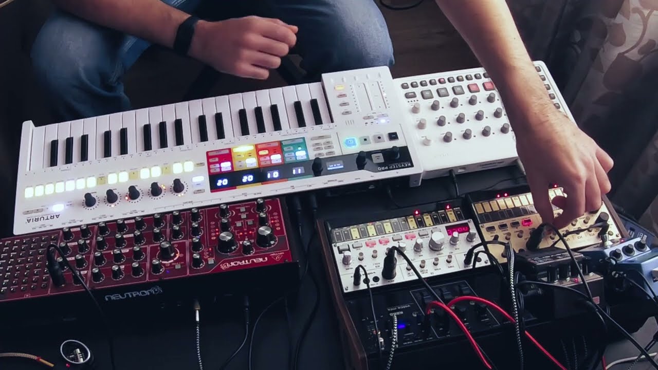 hardware live trance / house set
