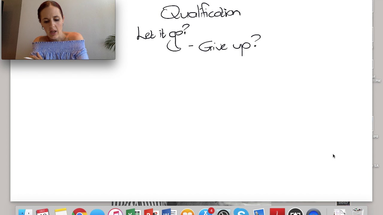 Should you change qualifications? Is this affecting your decision?