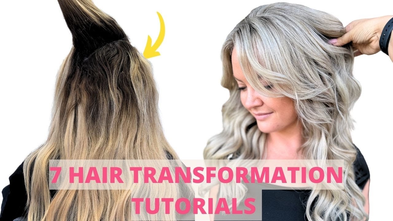 My Top 7 Hair Transformations | Color Corrections, Black Box Dye Fixes & Hair Extensions
