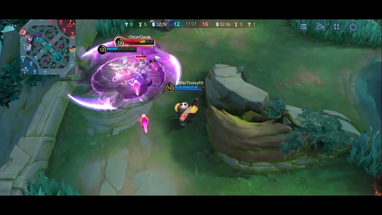 Epic comeback win with Akai!!!🐼🤩.  #mobilelegends #mobilelegendsbangbang #akaimobilelegend 