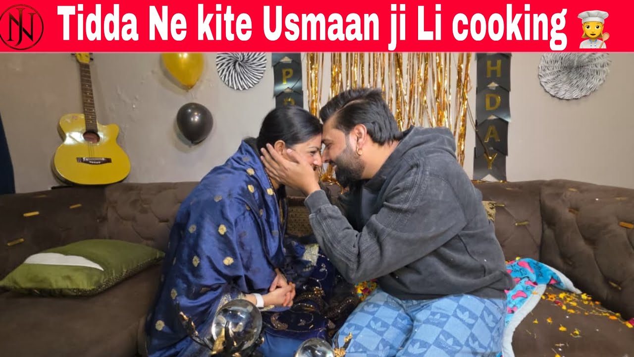 Tidde Ne kiti Usmaan ji Li cooking 🧑‍🍳 