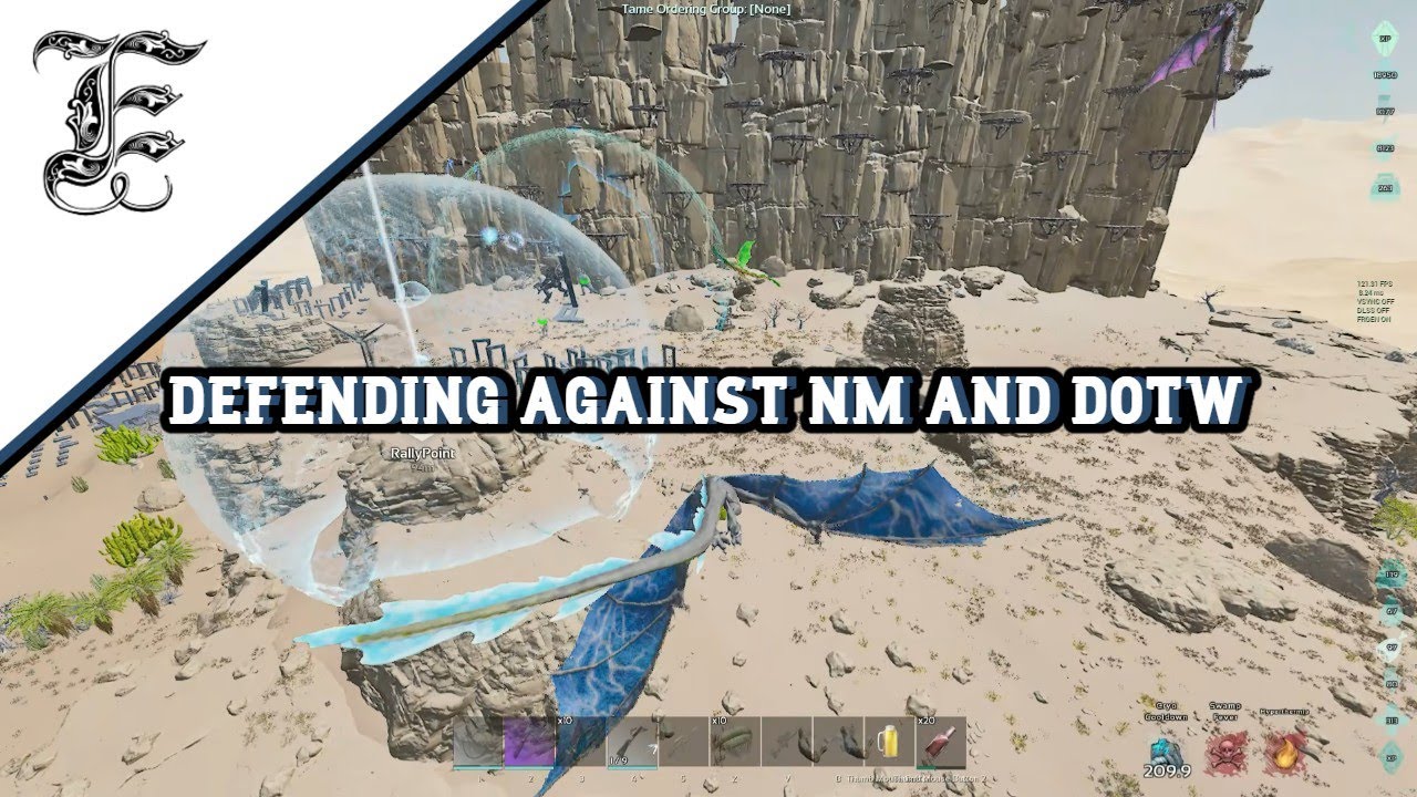 Defending Scorched And Island Ice - Zero Tolerance - Ark Asa Official 1x Pvp