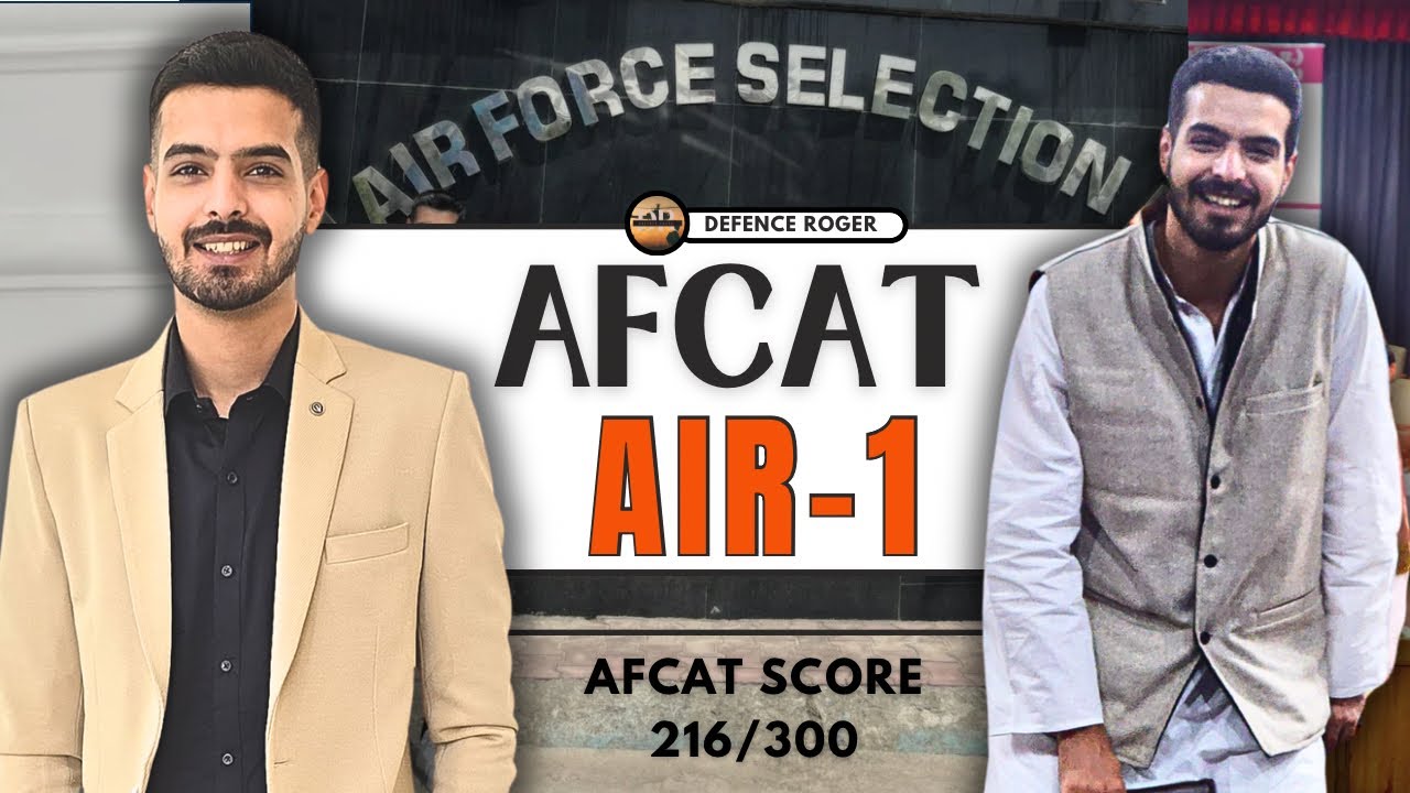 AIR-1 AFCAT 🥇| They Don't Want a Perfect Candidate, They Want  HONEST Candidate 😊