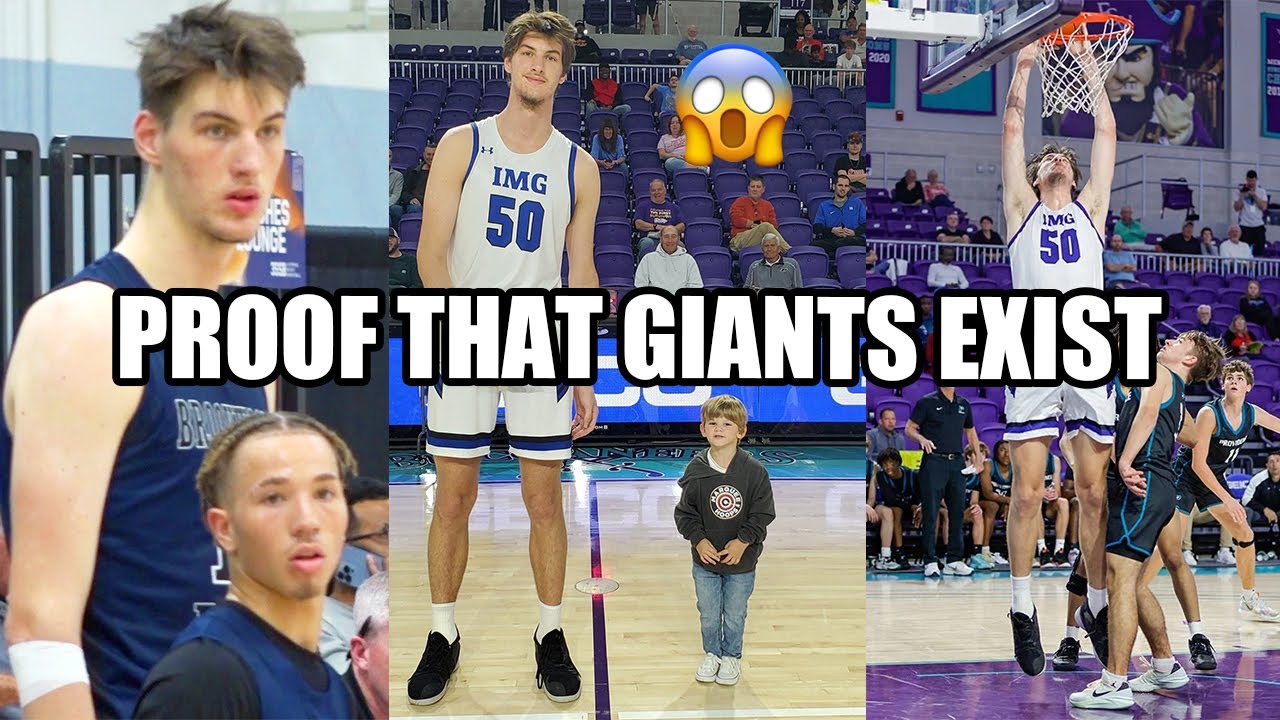 WORLD'S TALLEST TEENAGER OLIVIER RIOUX TOP PLAYS!