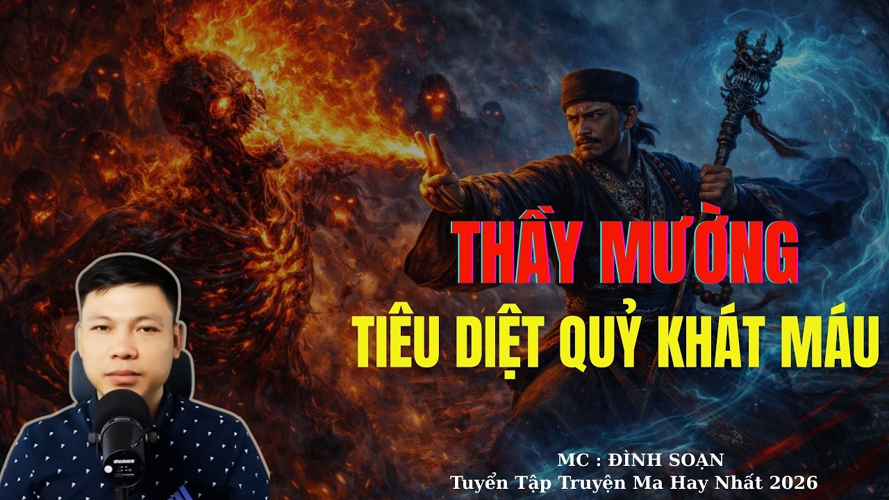 Truyện Ma Đình Soạn : THẦY MƯỜNG TIÊU DIỆT QUỶ KHÁT MÁU | TUYỂN TẬP TRUYỆN MA ĐÌNH SOẠN .