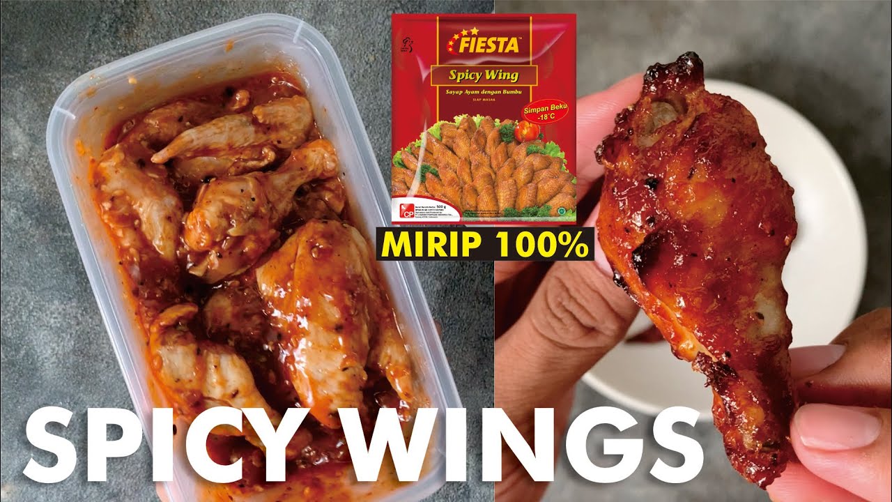BONGKAR RESEP FIESTA SPICY WINGS MERESAP SAMPE KETULANG!!!