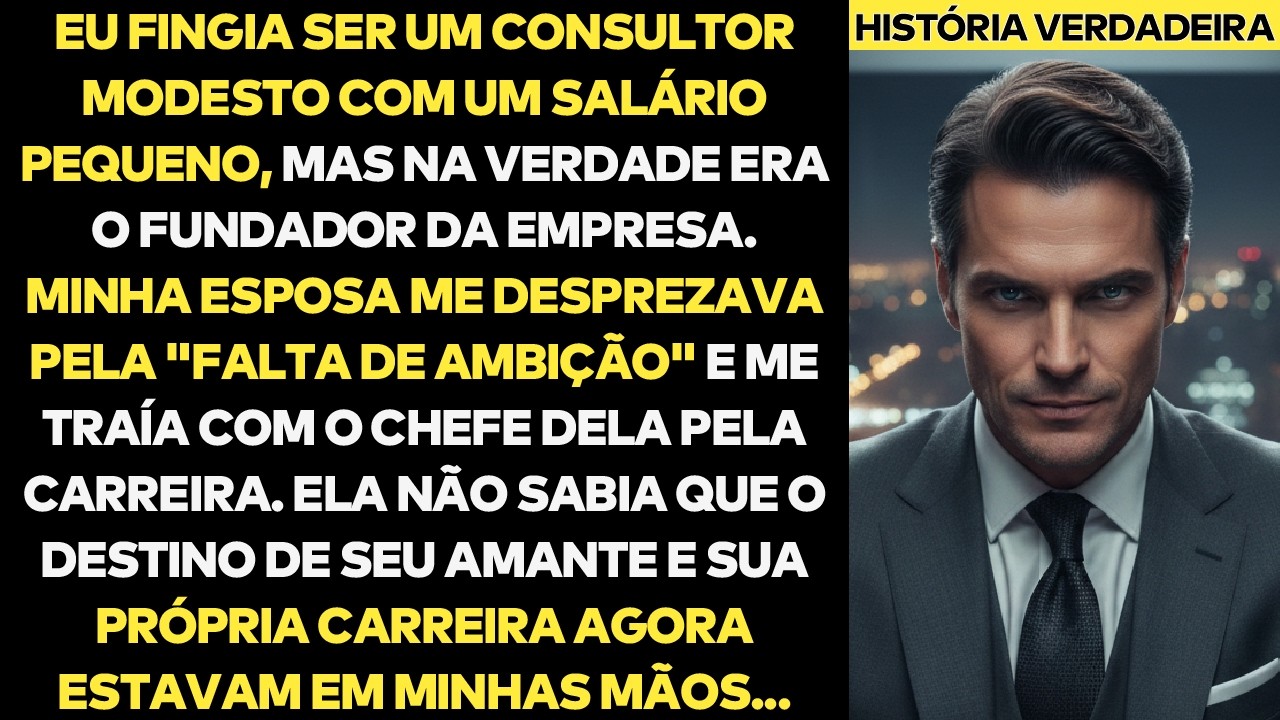 Minha Esposa Me Traiu Com O Chefe Sem Saber Que Eu Era O Dono Da Empresa Dela