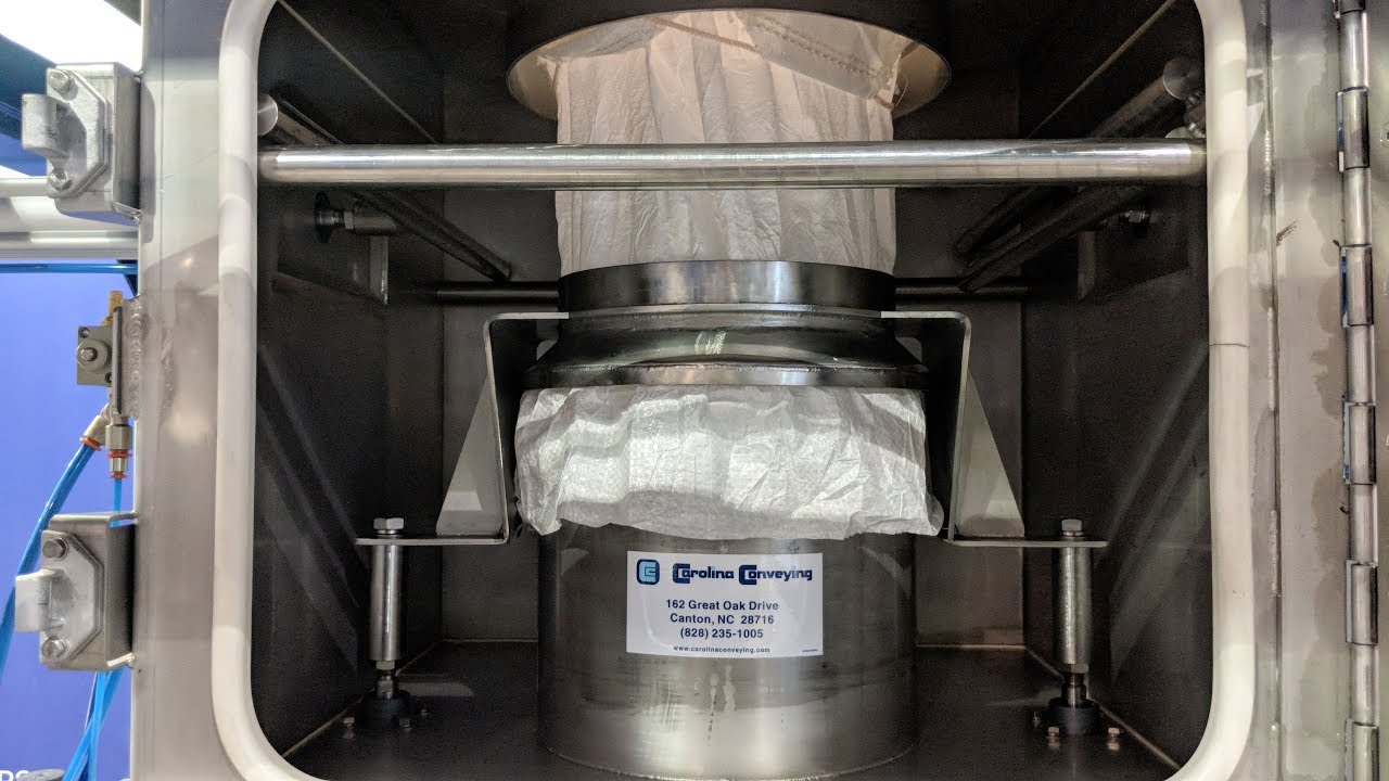 Bulk Bag Unloader - Clamping Down on Dust