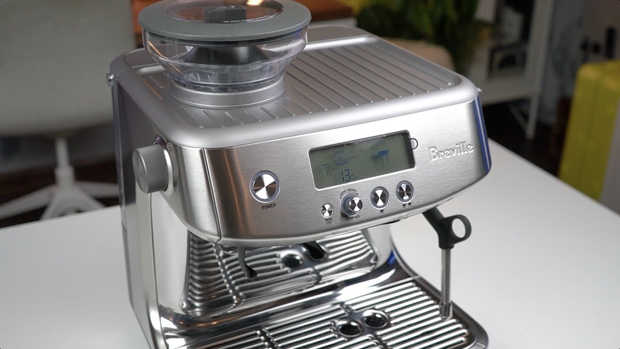 مراجعة مفصلة لأفضل مكاين القهوة الشبه إحترافية Breville Barista Pro