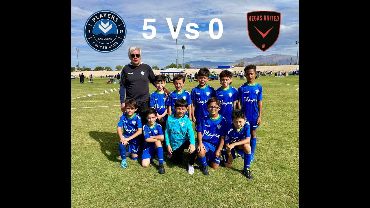 Players SC 5 vs 0 Vegas United SC 12/14/25