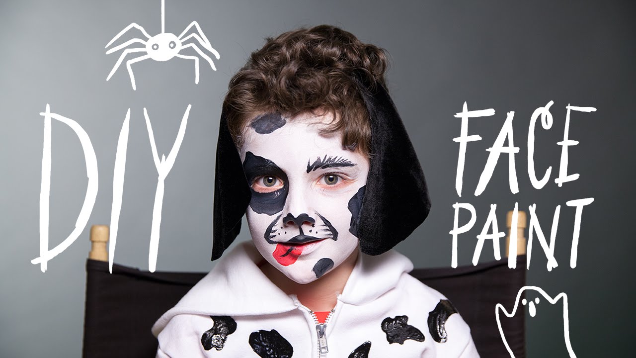 DIY Face Paint: Dog Makeup for Halloween