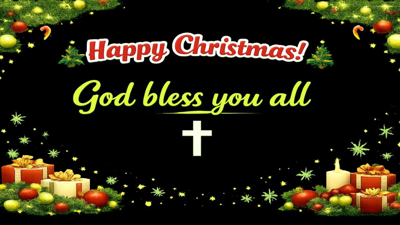 happy Christmas 🎄 God bless you all 🙌✝️