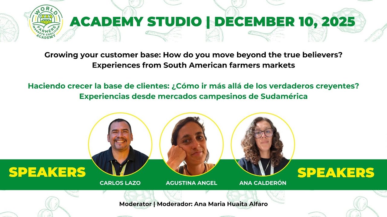 WFMC Academy Studio - “Growing your customer base: How do you move beyond the true believers?