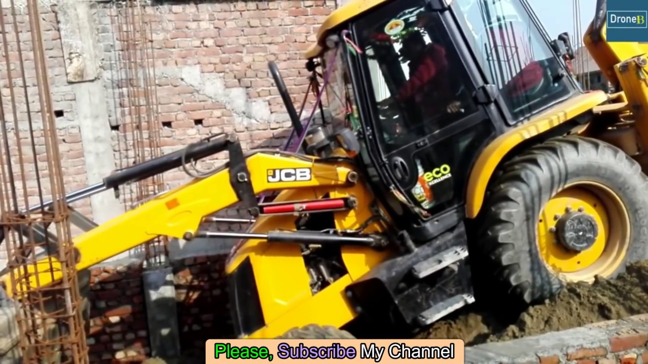 JCB Backhoe-Operator's Mistakes-a Few Clips