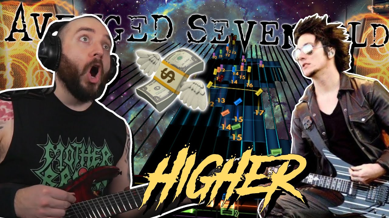 IF I DON'T GET 90%, I LOSE $$$ | Avenged Sevenfold - Higher | Rocksmith 2014