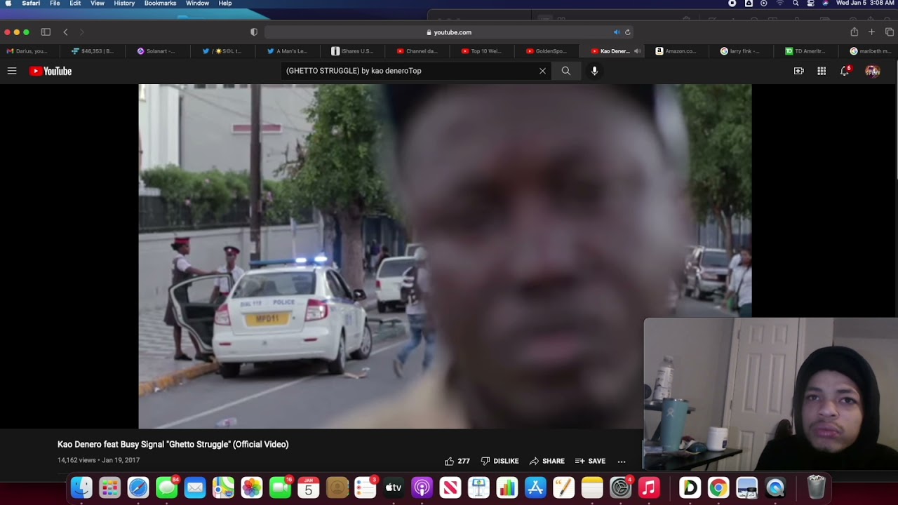 American Reacts To  Kao Denero feat Busy Signal 
