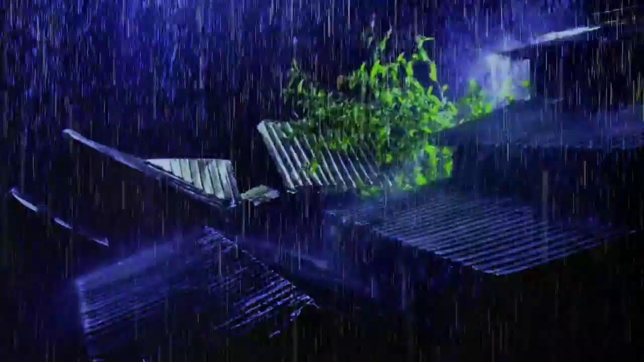 No Ads Rain Sounds for Sleeping – Calming Rain and Thunder Sounds All Night