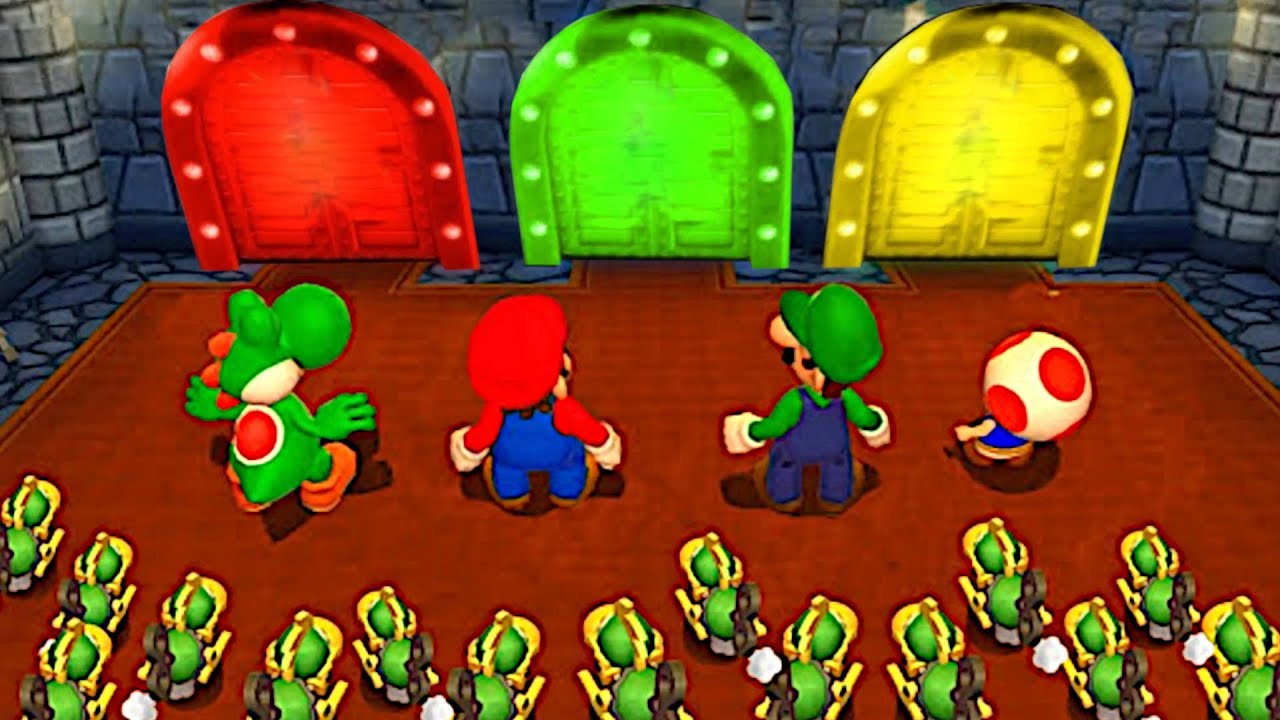 ON DOIT CHOISIR LA BONNE PORTE ! TOUS LES MINI JEUX MARIO PARTY 9 MODE MAITRE !