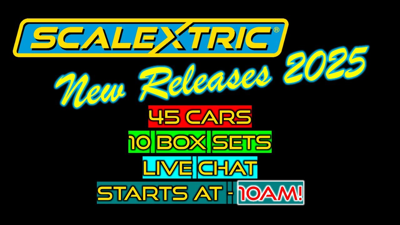 Discover the 45 Most Exciting Scalextric Cars of 2025