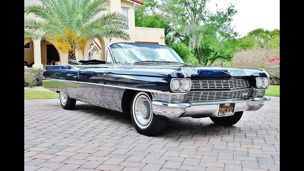 SOLD 1964 Cadillac DeVille Convertible