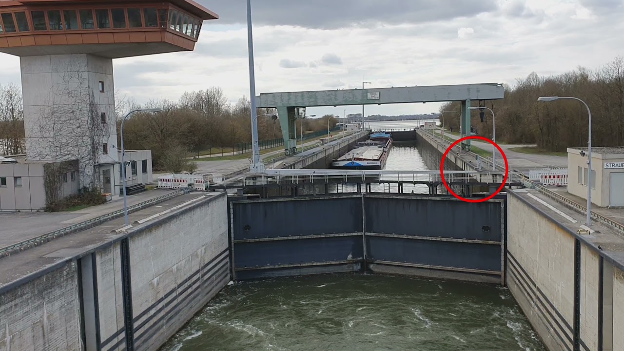 Die Schleuse/Floodgate/Staustufe/Dam in Straubing an der Donau/ateng mapagmahal