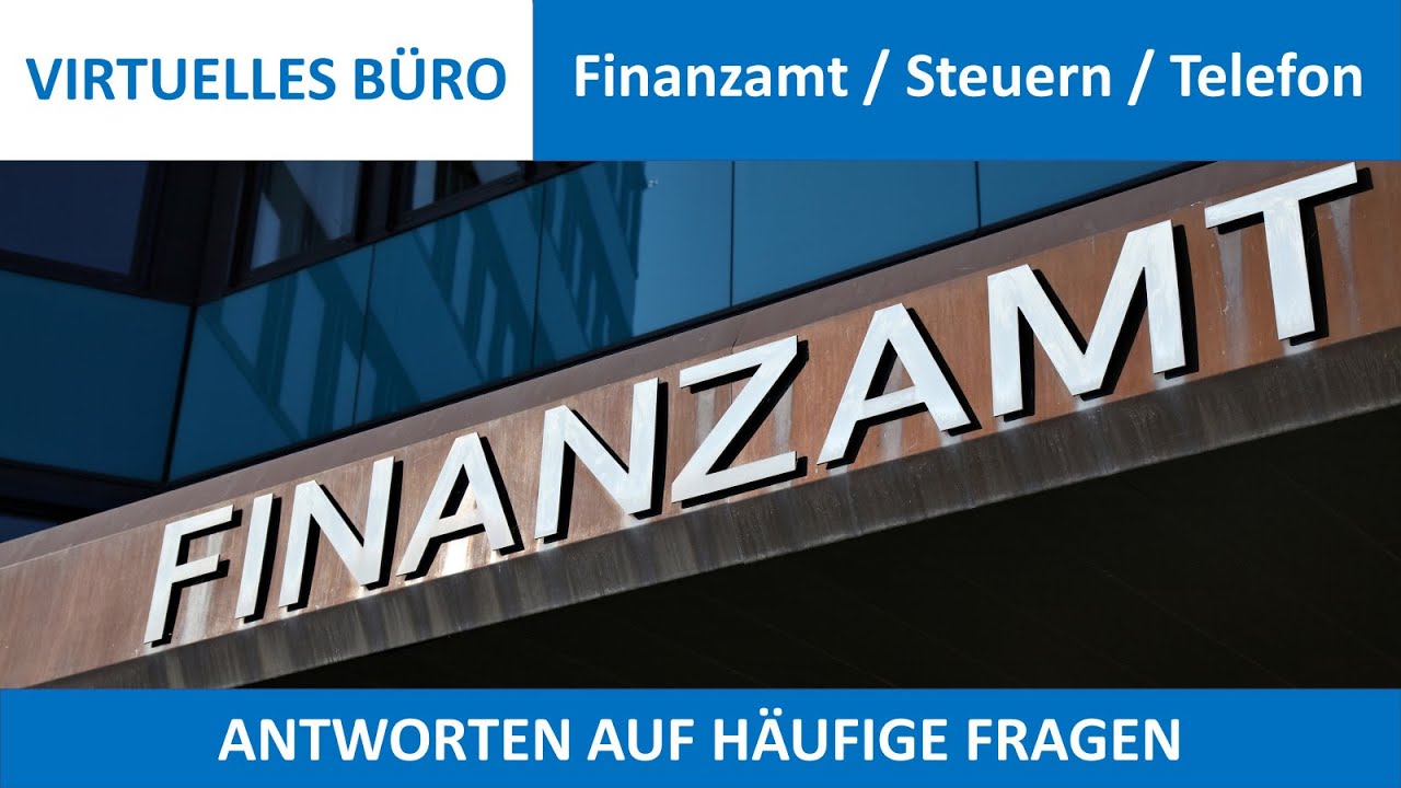 Virtuelles Büro - Finanzamt / Steuern / Hamburger Vorwahl