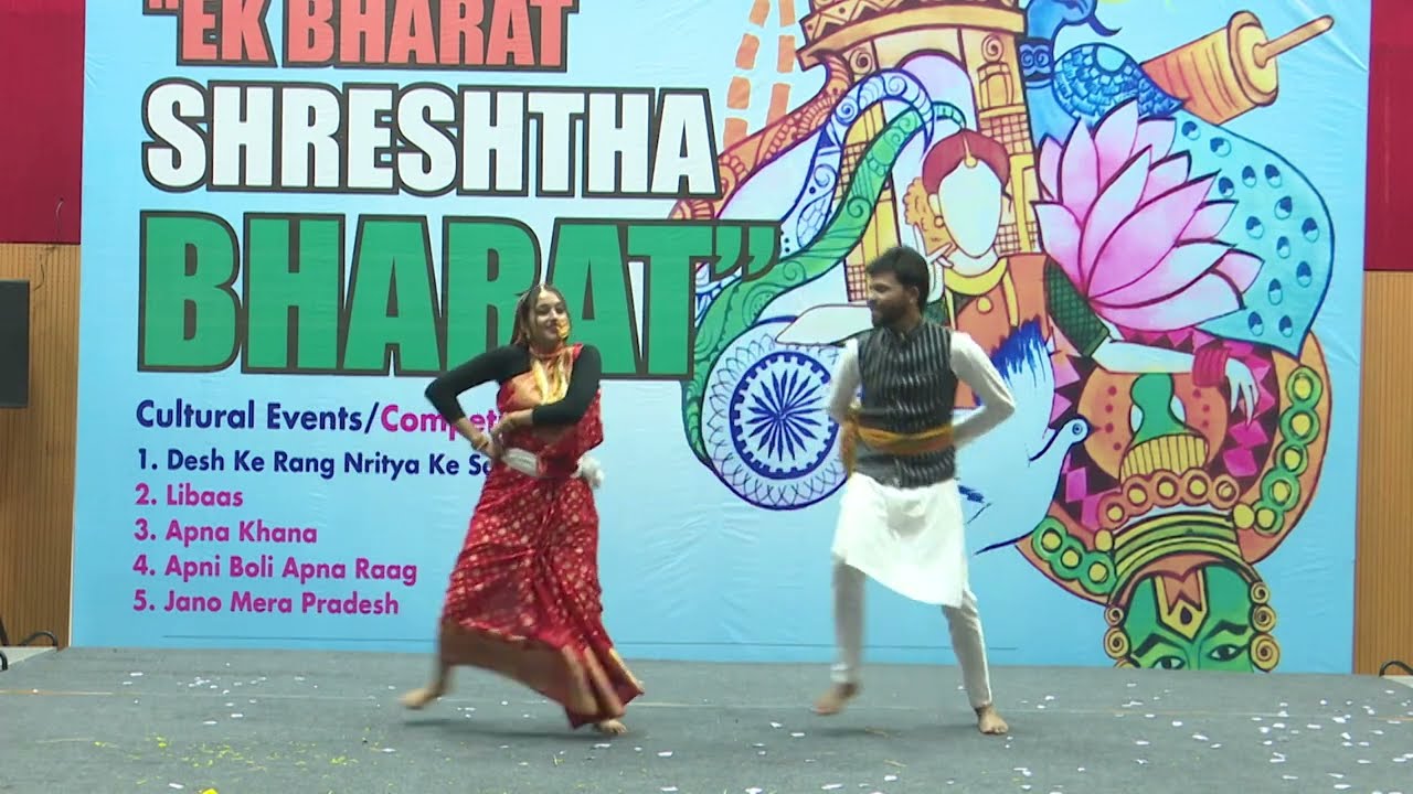 Uttarakhand Folk Dance | Uttarakhand Dance Performance | Uttarakhand Dance | SGT University