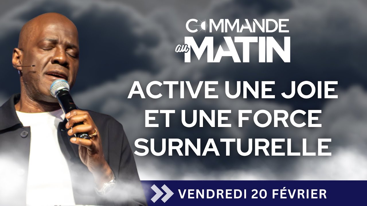 COMMANDE AU MATIN - Apôtre Yvan CASTANOU
