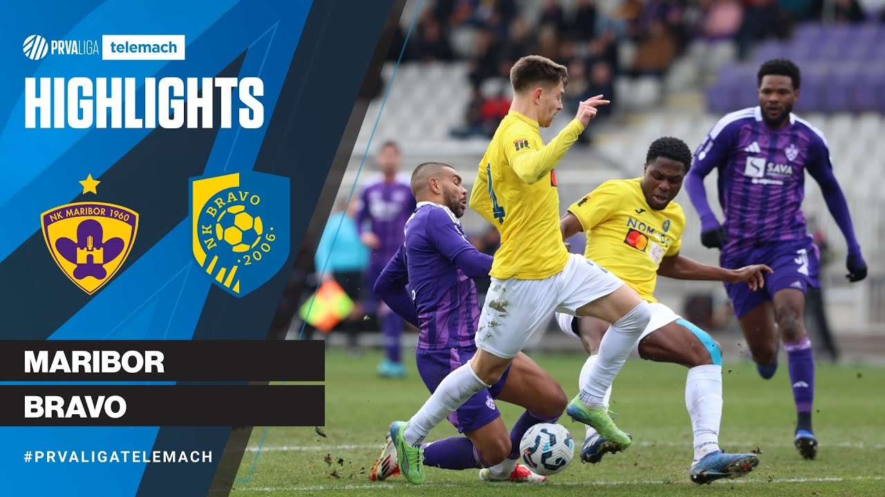 Maribor 2 - 3 Bravo | 21. krog 2024/25 #PrvaLigaTelemach
