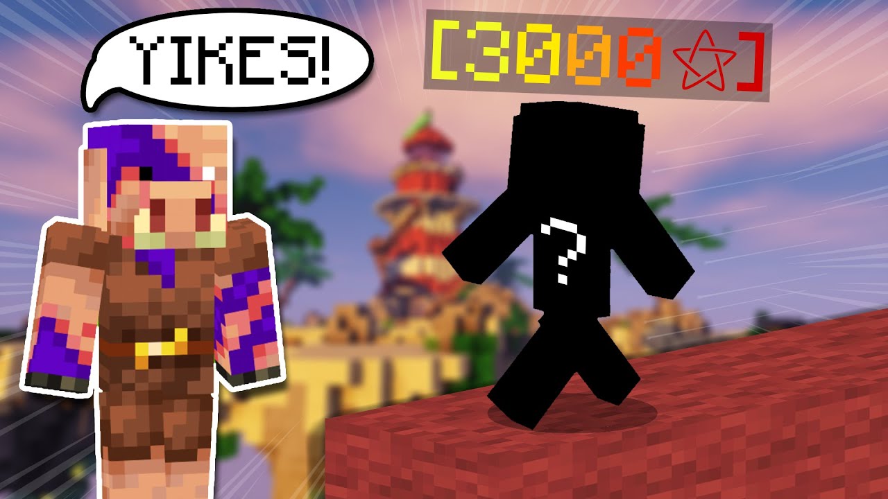 Игра против одного из лучших игроков в Bedwars...