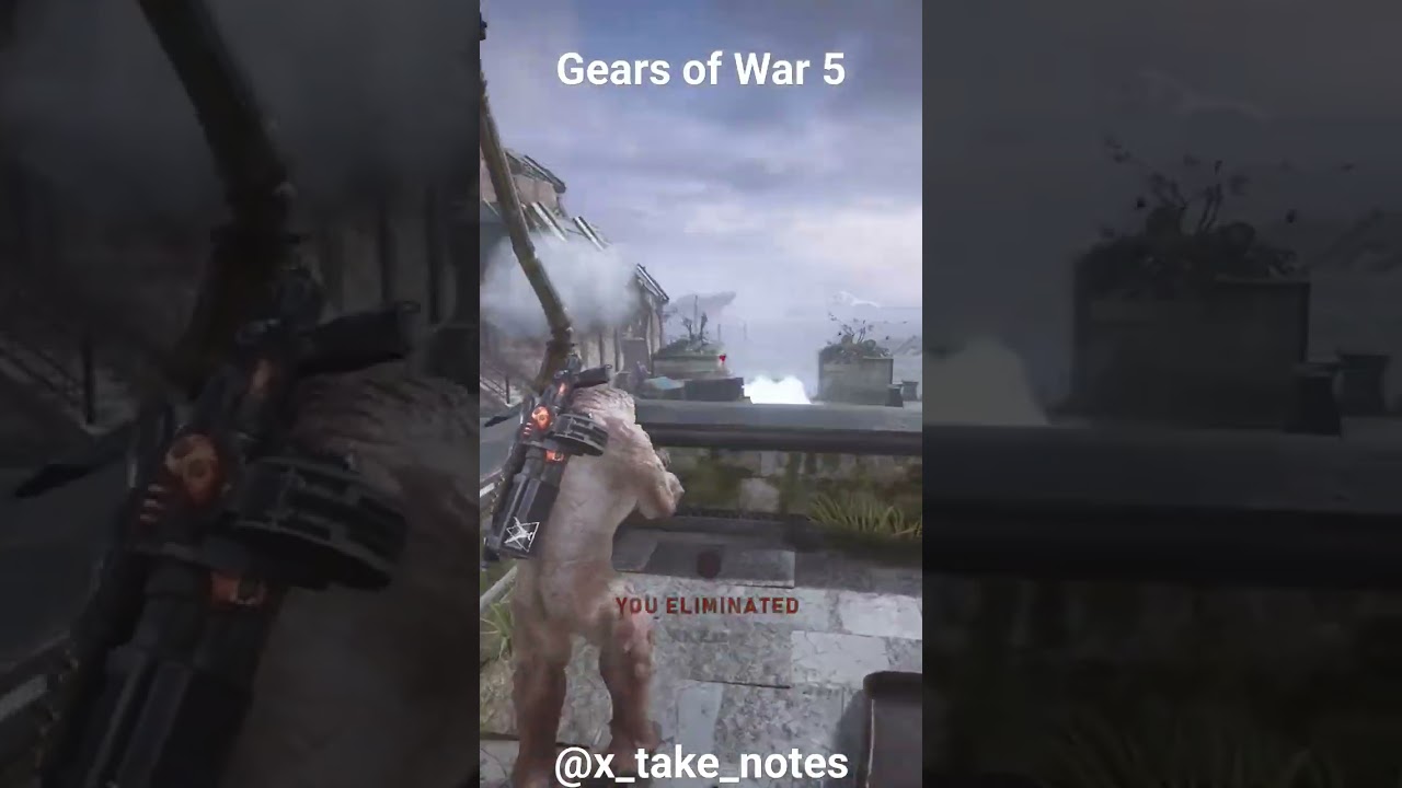 Boltok Pistol in Gears 5 is slept on. Works at a distance and up close.